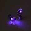 LED Bling Ohrringe Tanz Disco Valentinstagsgeschenke Modeschmuck Blinkende Ohrstecker Rosa LED Ohrringe Für Damen Licht Ohrstecker