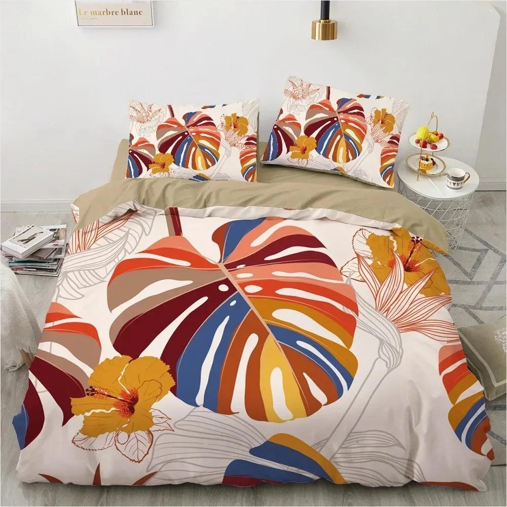 Pink Rose Flowers Bedding CollectionDuvet Cover Comforter Bed Collection Quilt Cover PillowcaseKing Queen Twin Size Boys Girls Adultse