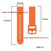 Silicone Quick Release Strap for Samsung Galaxy Watch 7/6/5/4 with Wave Stitching