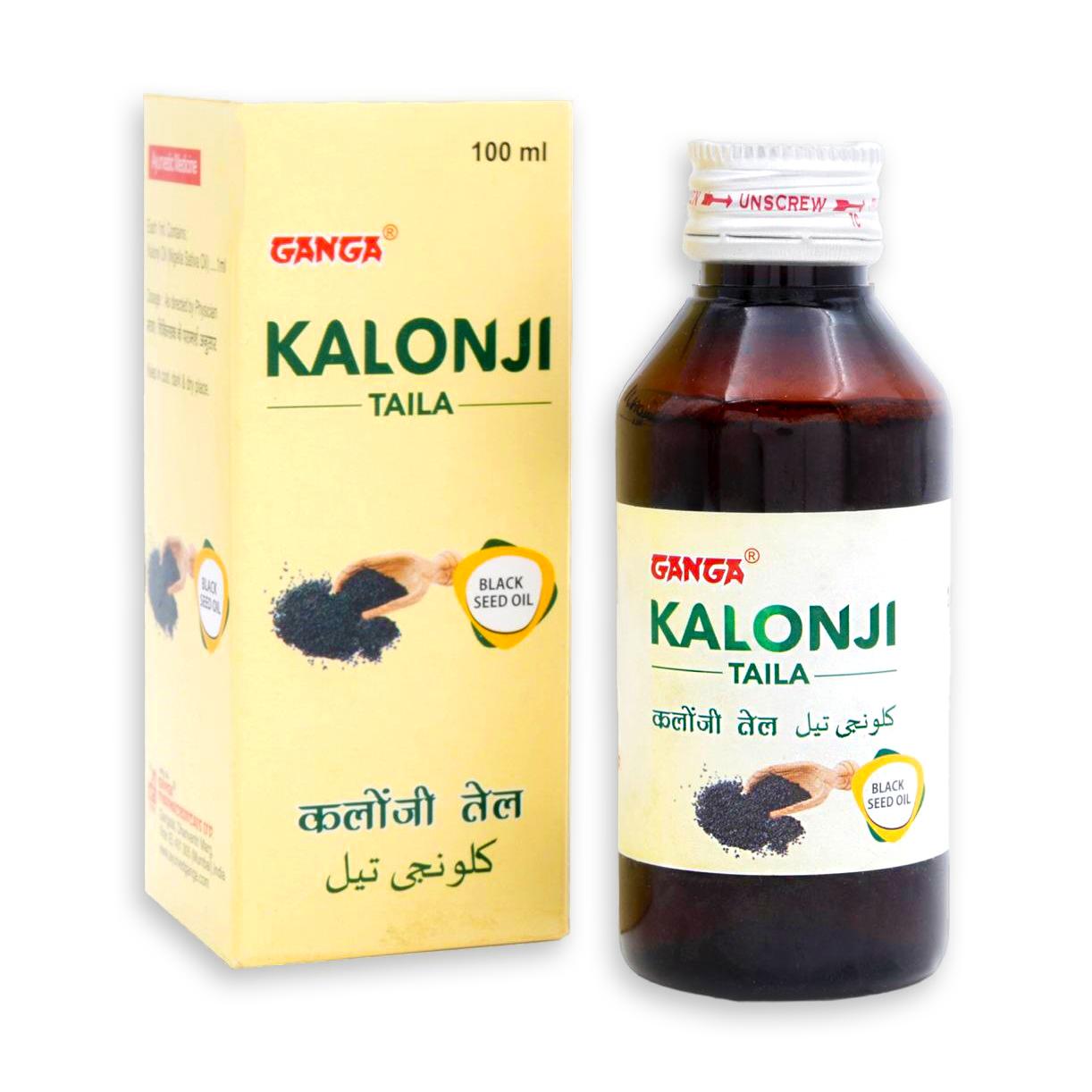 

Олія Насіння Чорного Кмину (100 мл), Kalonji Taila, Ganga Pharmaceuticals