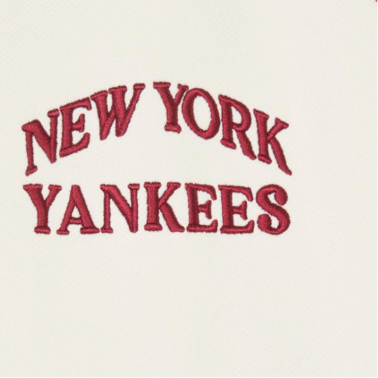 New MLB SS24 New York Yankees Baseball Jacket Unisex Burgundy 3AJPV1641-50WIS