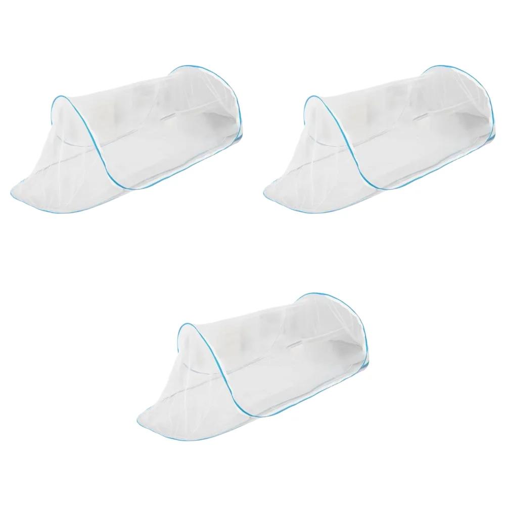 1-3PCS Pop-Up Mosquito Net Tent with Zipper Foldable Mosquito Net Portable Outdoor Camping Mosquito Net for Baby Adults Trip
