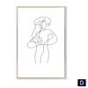 Abstrakte Frau Körper Eine Linie Zeichnung Leinwand Malerei Weibliche Figur Kunstdrucke Nordic Minimalistischen Poster Schlafzimmer Wand Kunst Dekor