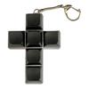 Keyboard Fidget Toy Stress Anxiety Relief 6 Keys Keyboard Clicker Keychain Portable Travel Decompression Button Sensory Toy