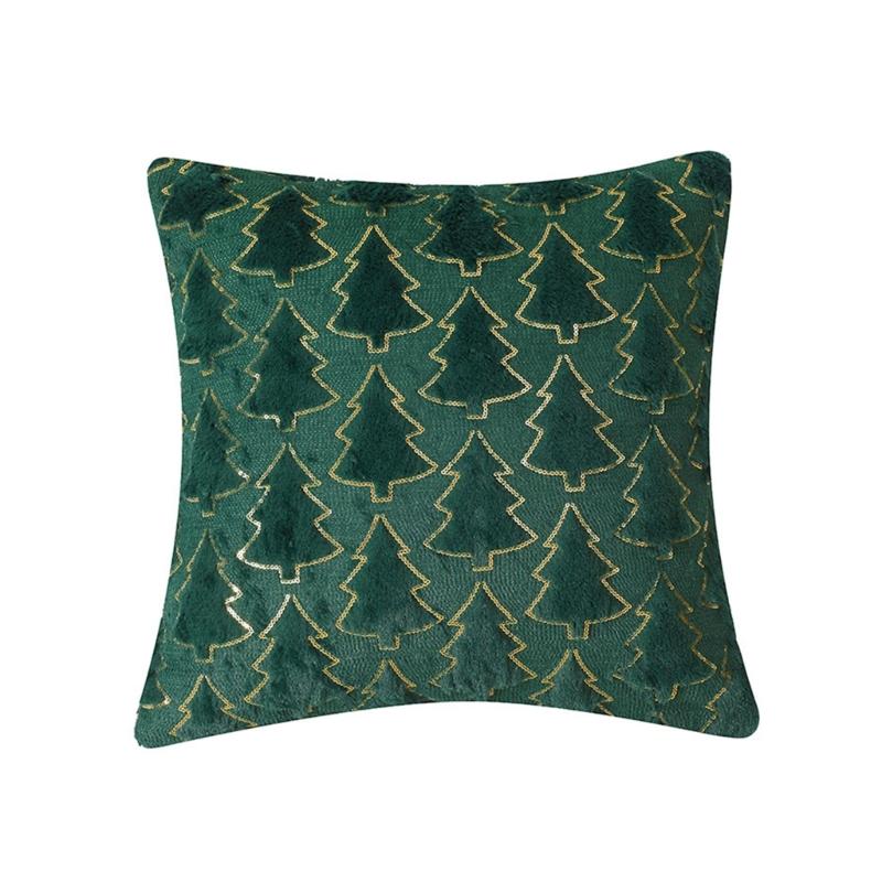 Christmas Throw Pillow Cover 45x45cm, Festival Sofa Chair Cushions Case for Living Room Bedroom