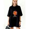 Oversized T Shirt Black 2026 Year Of The Horse Chinese New Year Design For Casual Wear And Festive Celebrations