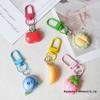 Resin Fruit Keychain: Durian Pendant Charm