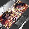 Japan Cool Anime Mouse Pad PC White Gamer Cabinet Keyboard Rug Laptop O-one P-piece L-Luffy 5 Gear Mousepad XL Extended Desk Mat