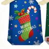 Christmas Bags 50 Pieces Reusable Drawstring Closure Basket Christmas Party Favor Bags For Cookie Snack Popcorn Halloween