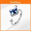 Schmetterling Fidget Spinner Ring Mit Verstellbarem Kupferband Zur Stressbewältigung Und Für Frauen