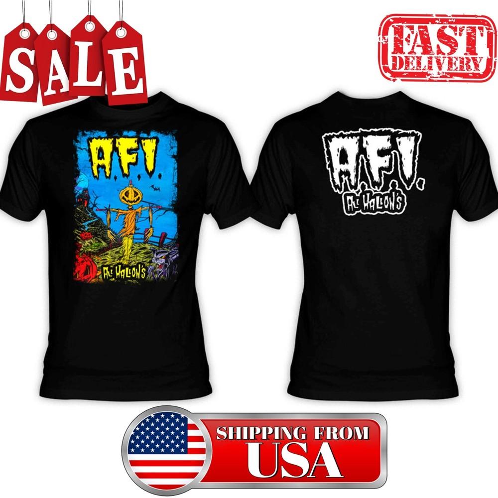 

New AFI Band Short Sleeve Men S235XL TShirt 6D457 Unisex T-Shirt XXXXL
