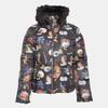 Women's Fur Hooded Down Jacket