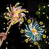 Handheld Glowing Rotating Lantern Twister Stick Spinning Fireworks Lamp  Photo Props