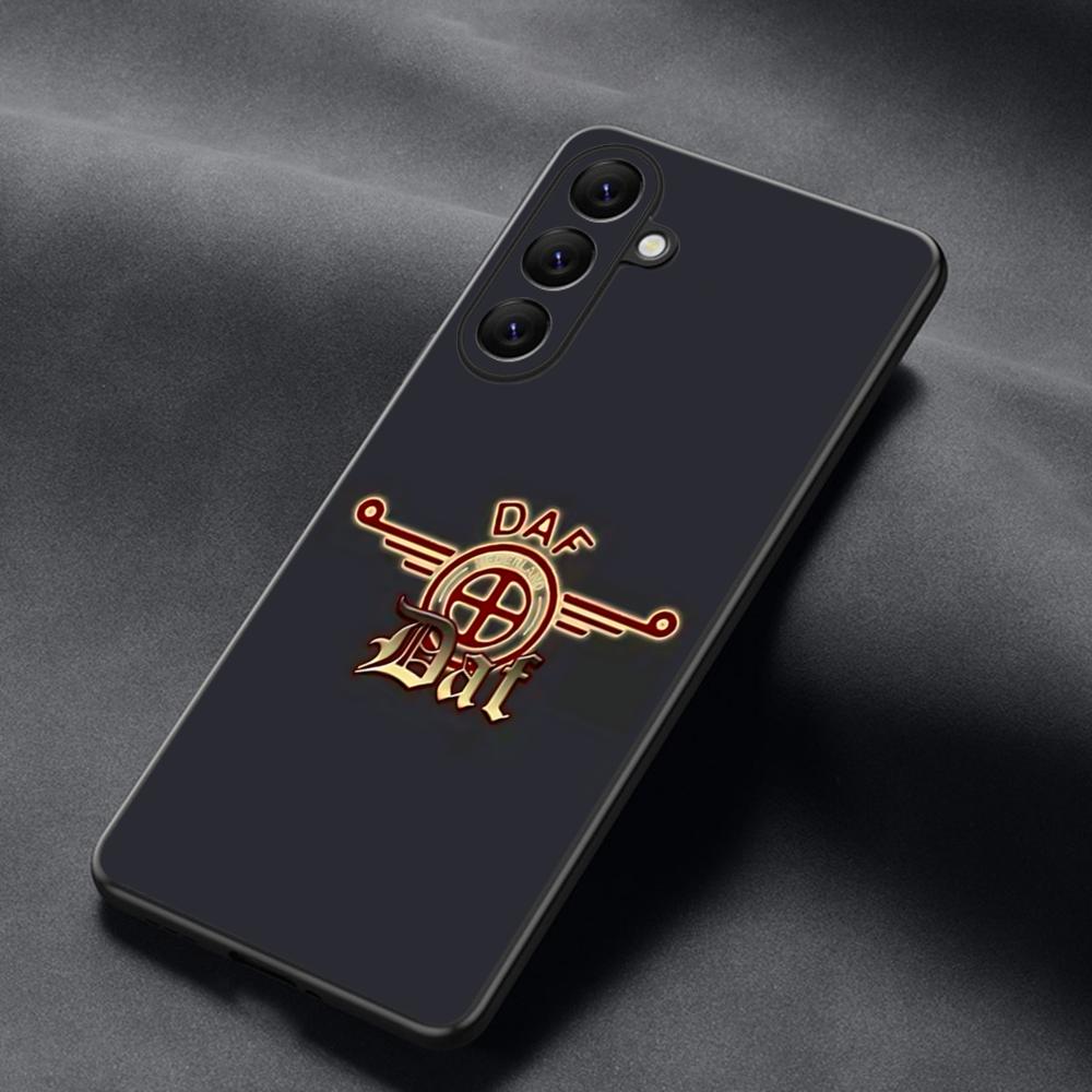 D-dafs Logo Car Logo Fashion Pattern Phone Case For Samsung Galaxy S26 S25 S24 S23 S22 S21 Plus Ultra Note20 Soft Black
