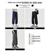CHOCOOLATE Men's Ice Silk Quick-Dry Loose Jogger Pants