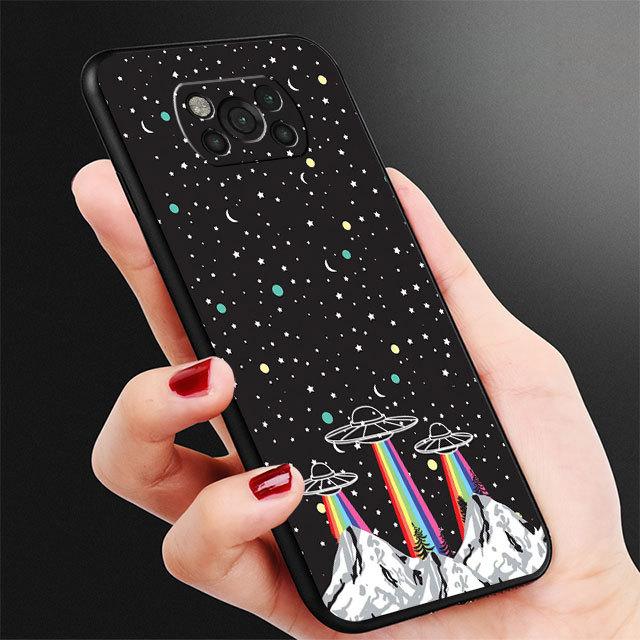 Alien Credi Ufo Custodia Coque Per Samsung Galaxy M52 M32 5g M23 M31 M30s M13 M51 M22 M12 M33 M31 Prime Lusso Silicone Funda