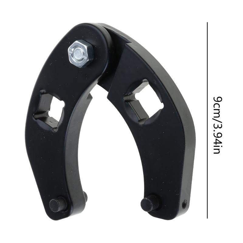 Adjustable Gland Nut Hand Wrench Tool 7463 Small Universal Gland Nut Spanner Set for Hydraulic Cylinders Most Farm Uses