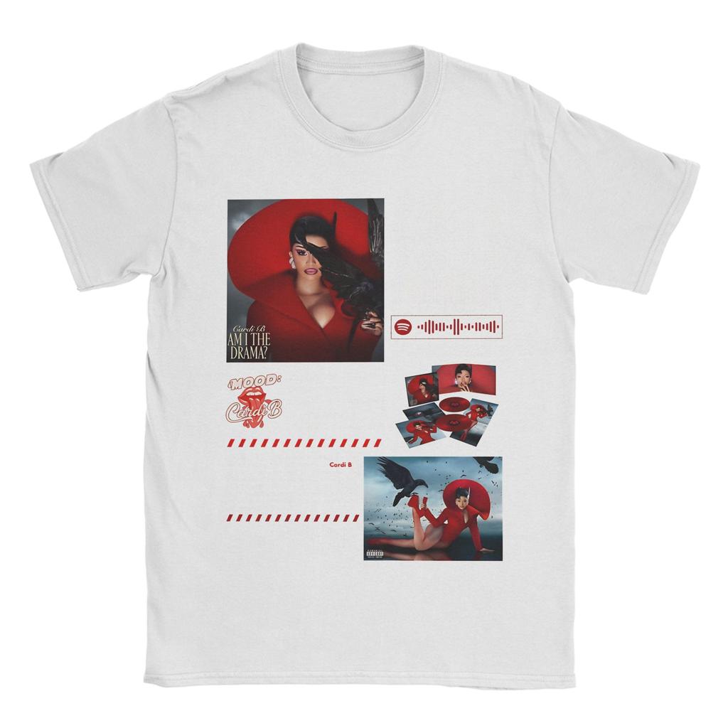 Unisex Women TShirts Cardi B Am I The Drama 2026 Art Leisure Tee Shirt Short Sleeve T Shirt O Collar Clothing New Arrival