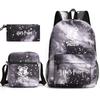 Harry Potter Academy Badge Harrypotter Backpack Student Schoolbag Shoulder Bag Pencil Case 3PCS Set