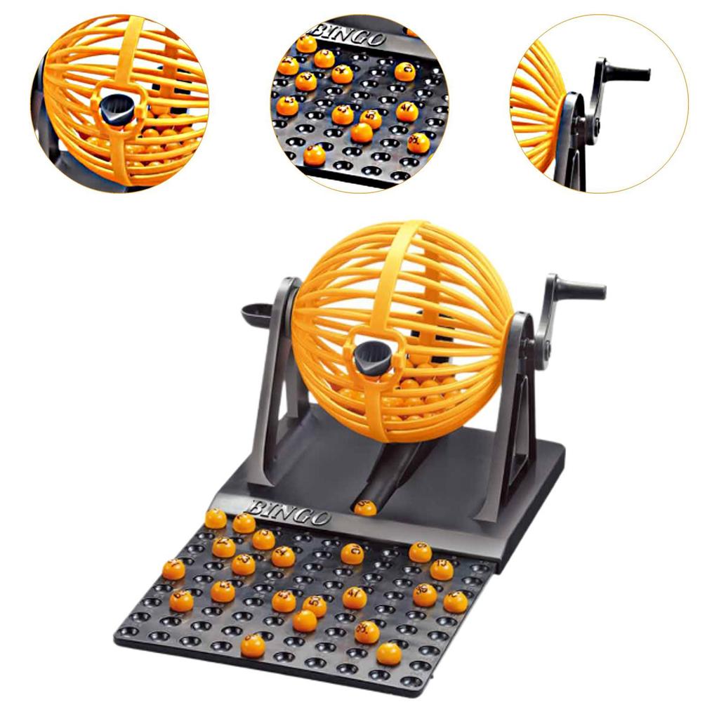 Traditional Bingo Game Fortunate Number Professional Educational Games Ball Machine
