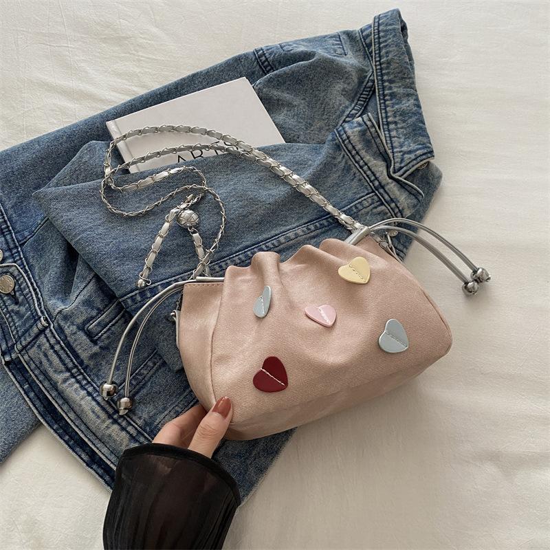 Fashion Shoulder Handbag Messenger Bag Women's New Bag Popular and Beautiful Summer Bucket Bag