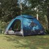 Dome Tent with Removable Rain Fly Blue 12 Person