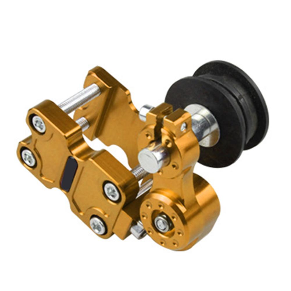 Aluminum Adjuster Chain Adjuster Motorcycle Maintenance Blue Roller Adjuster For Chain Adjuster ABS Material Aluminum Alloy