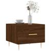 Coffee Tables 2 Pcs Brown Oak Effect 50 X 50 X 40 Cm Particleboard