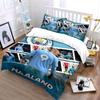 Manchester City Haaland Biancheria da letto Set Copripiumino Federe (1 * Copripiumino 2 * Federe, senza piumino)
