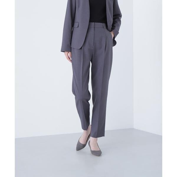 Beauty Powdery Twill SETUP Tapered Pants [Natural Basic]