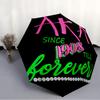 AKA logo2 Print Automatic Umbrella, 8 Rib Iron Frame, Plastic Handle, Suitable for Outdoor Travel &Daily , Ideal Gift