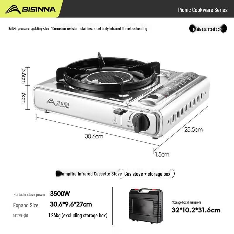 Beishanlang Portable Infrared Camping Gas Stove