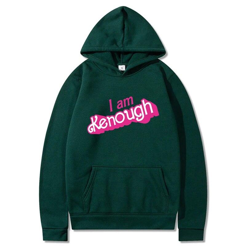Women Barbiecore Movie Kenough Sweatshirts Men Fashion Graphic Printed Harajuku Streetwear Hooded Pullovers