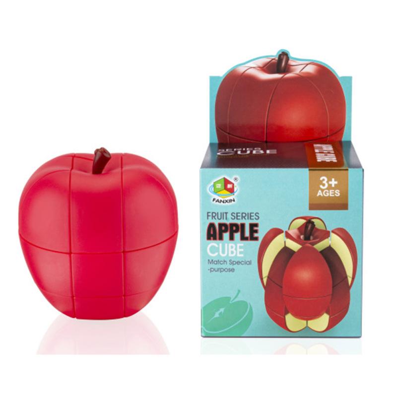 3 X 3 Fruit Magic Cube Lemon Orange Banana Peach Pear Speed Cube Children Educational Puzzle Toys