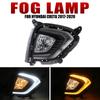 Compatible Fog Light Assembly for Modern ix25/Creta 2017-2020 Models