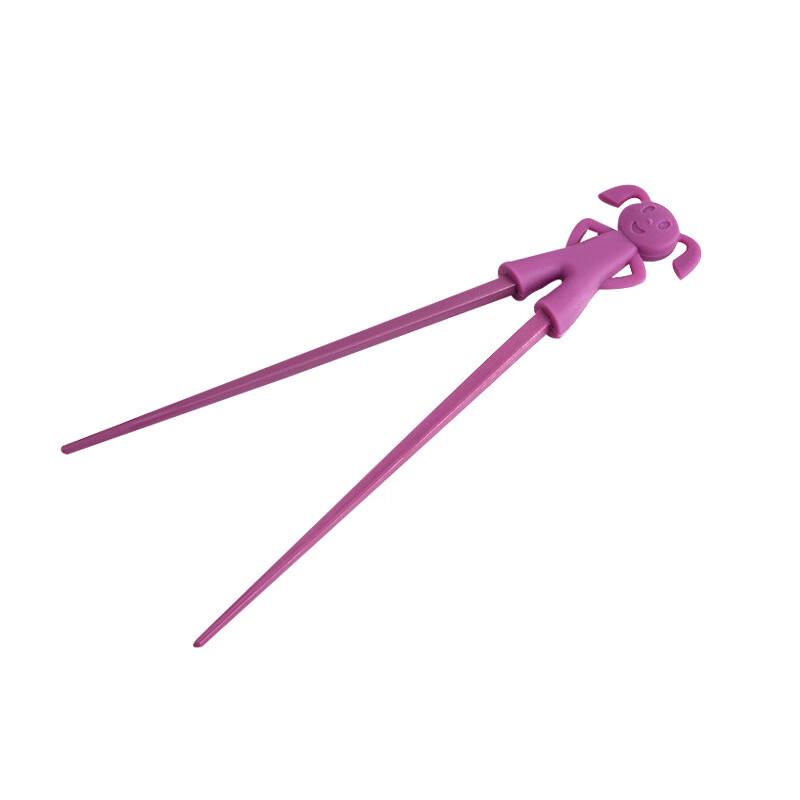 ZISIZ Cartoon Doll Head Kids Chopsticks
