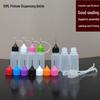 10ml Portable Plastic Bottle for Nail Gel Remover, E-liquid, Tattoo Ink, and Pigment Dispensing