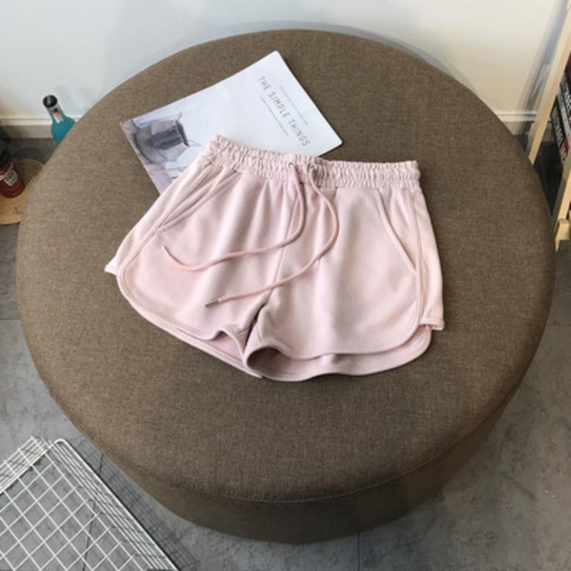 Shorts Women's Summer Loose Korean Version of High Waist Sports Leisure Wide Leg Home Yoga Pajama Pants