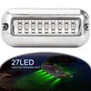 27 LED Stainless Steel Marine Navigation Light 50W Underwater Pontoon For Boat IP68 Waterproof Yachting Ship Fishing Night Lamp