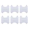 Washable Microfiber Pads for HV300 HV300W HV301 Vacuum for Keep Floors Clean Suitable for Living Rooms, Bedrooms 4pc/6pc