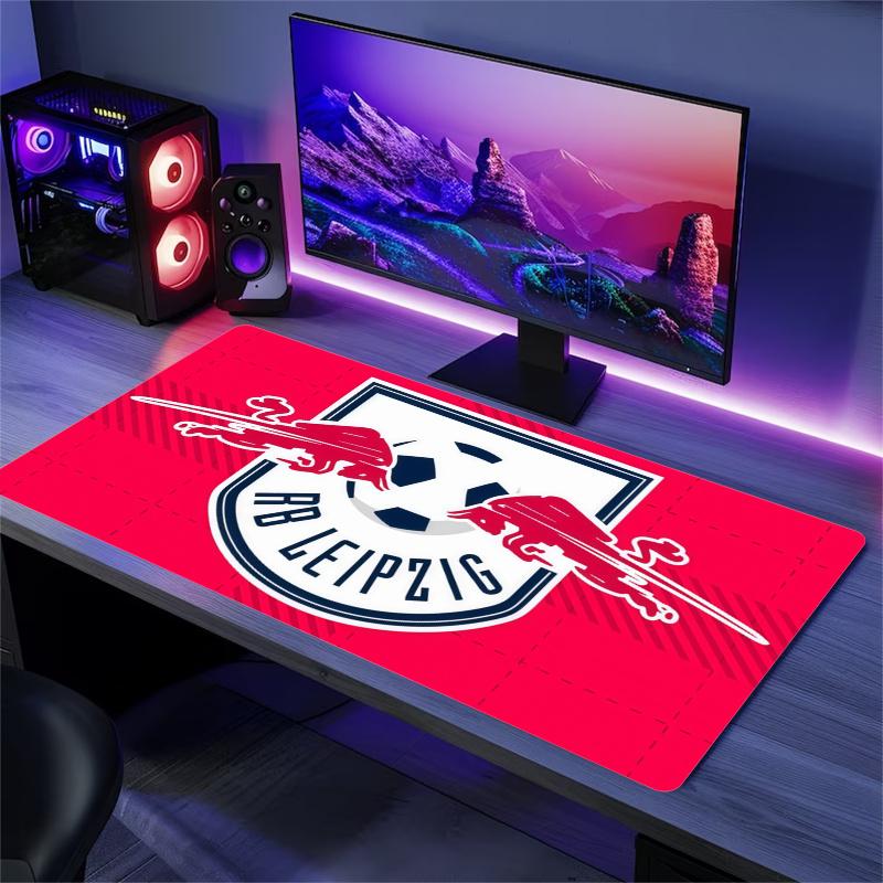 RB Leipzig Print Cushion Non-slip Laptop Tablet Big Mousepad XXL Mat Mini PC Playmat With Lock edge