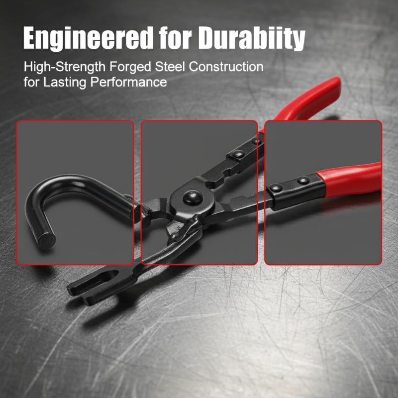 Hot Sell Professional Exhaust Hanger Pliers Kit - Rubber Gasket Puller & Heat-Resistant Gripper For Car/Truck/Motorcycle Repair