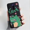 Printing Pattern Case For Sony Xperia 1 / Xperia XZ4 Funda Capa Soft Silicone Black Shell Cover Cute Flower Cartoon Casing Coque