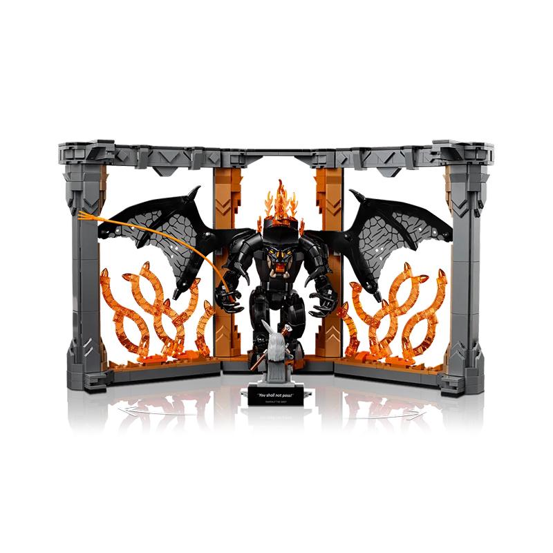 LEGO 10367 Icons The Lord of the Rings Balrog Book Nook