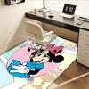 Office Rug Minnie Mouse, Tea Party theme 3D Printed Anti-Slip Rug-Machine Washable for Living Room