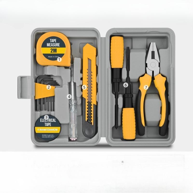 13PCS New Multifunctional Home Toolbox Convenient Manual Maintenance EDC Multi-purpose Tool Combination Set