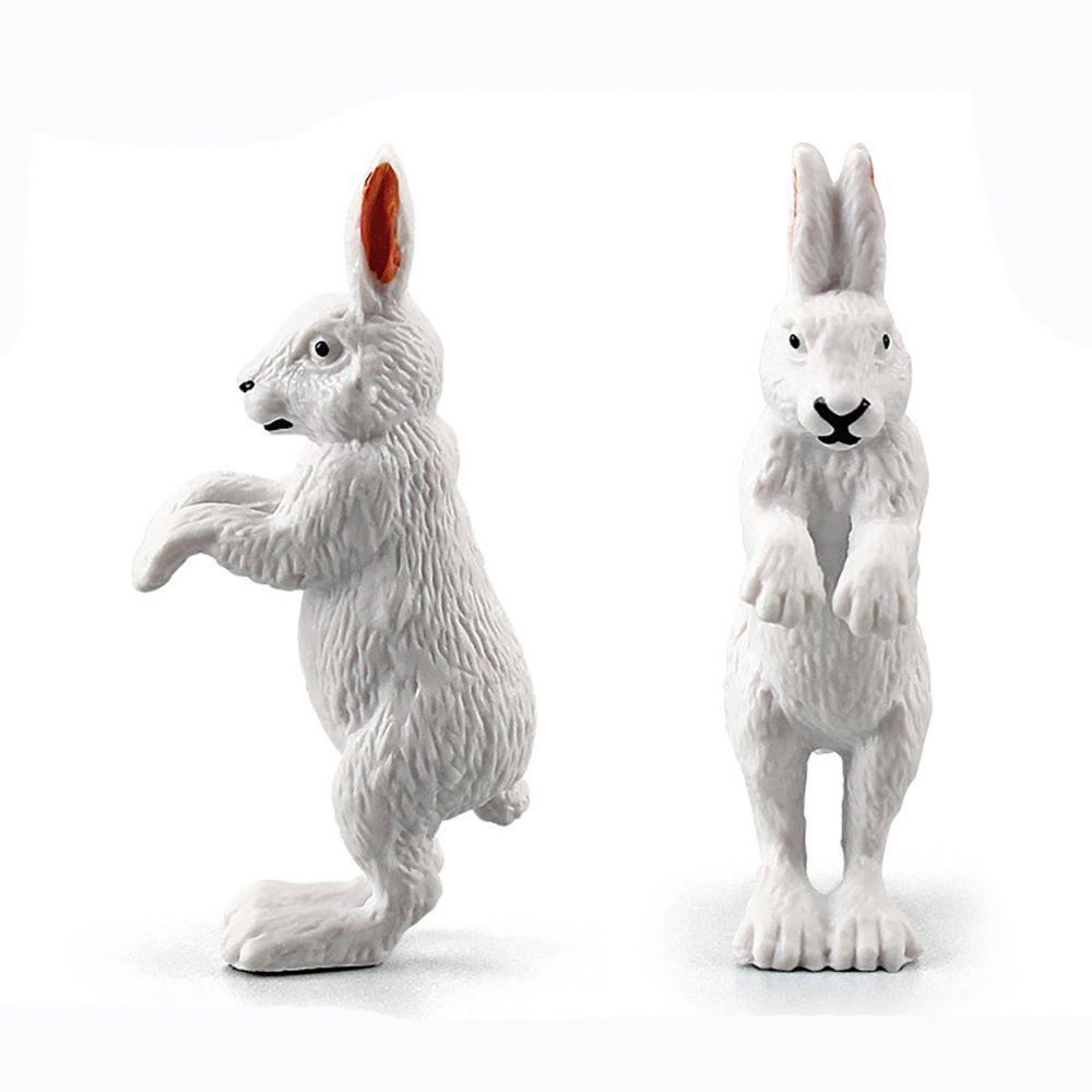 Whale Reindeer Figurine Miniature Seals Walruses Arctic Animal Model Polar Bear Fox Rabbit
