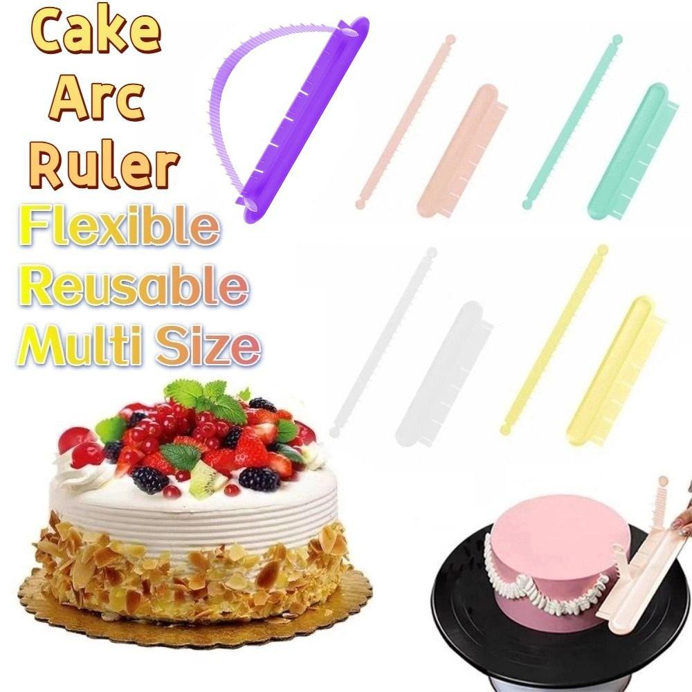 5Pcs Reusable Curved Flower Arranging Aid Flexible Cake Arch Guide Tool  Household