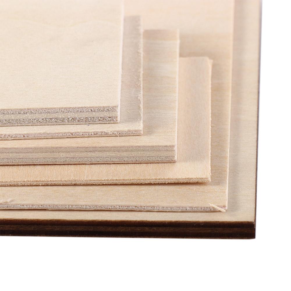 Wooden House Aviation Model Layer Board Sheet Rectangle Wood Basswood Plywood Wooden Plywood Board