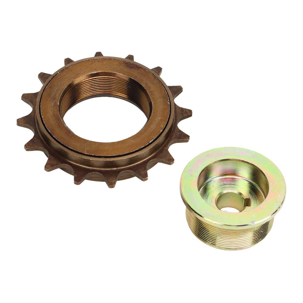 1Set Iron Electric Bike Sprockets for MY1016Z MY1016 MY1018 MY1020 Motor Motor Flywheel Installation